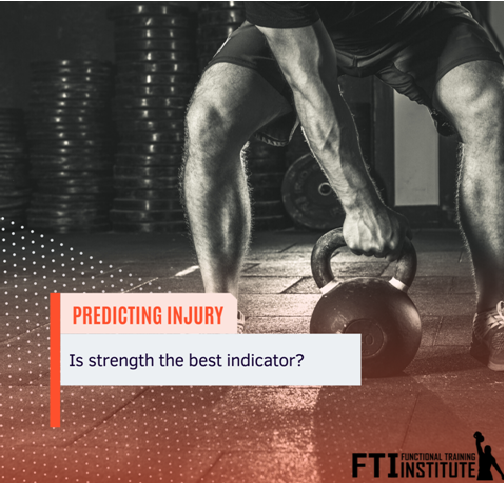 Predicting Injury – Is Strength the best indicator?