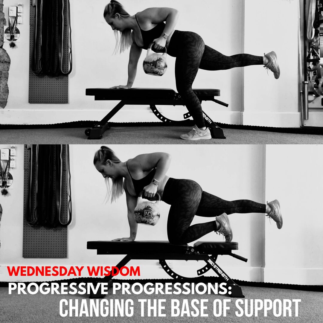 WEDNESDAY WISDOM: Progressive Progressions - Changing the Base of Support